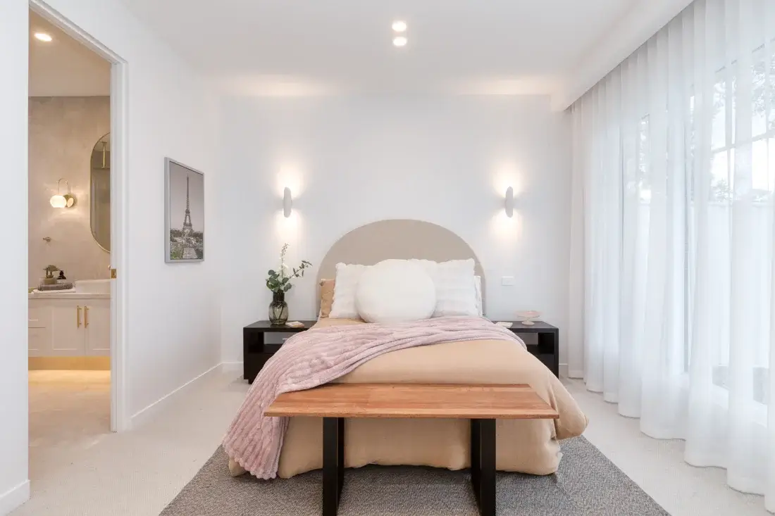 Ground floor guest suite bedroom